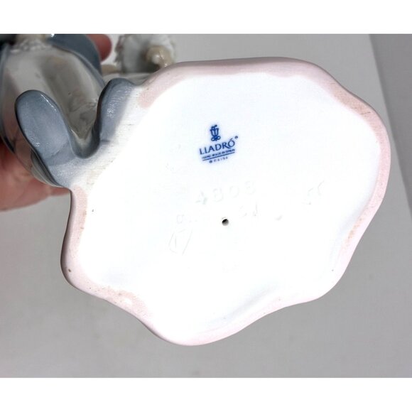 Lladro 4808 Wedding Couple Figurine 8" Bride & Groom With Bouquet Cake Topper - Picture 11 of 11